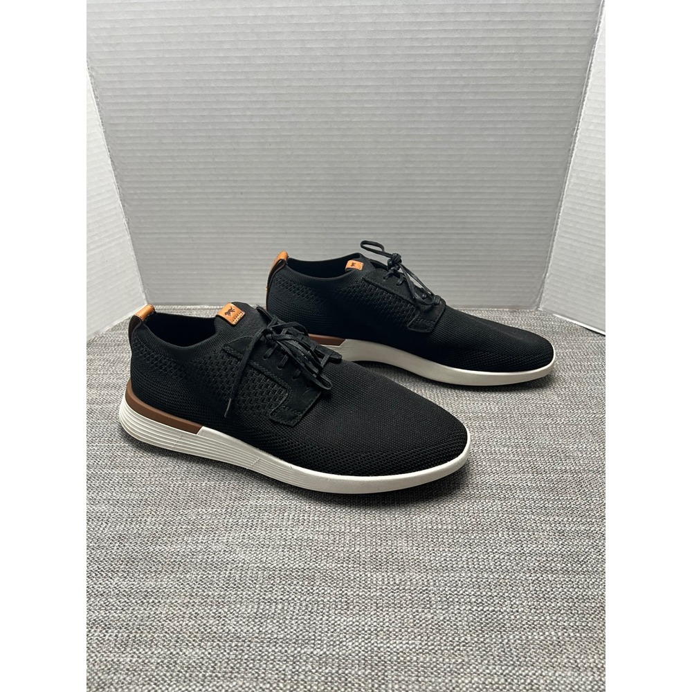 Wolf & Shepherd SwiftKnit Derby Mens 9 Black Sneakers Casual Shoes
